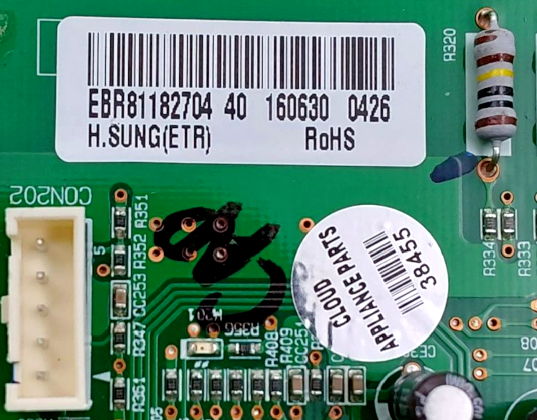 Genuine LG Fridge Control Board EBR81182704 Same Day Shipping & 60 Days Warranty