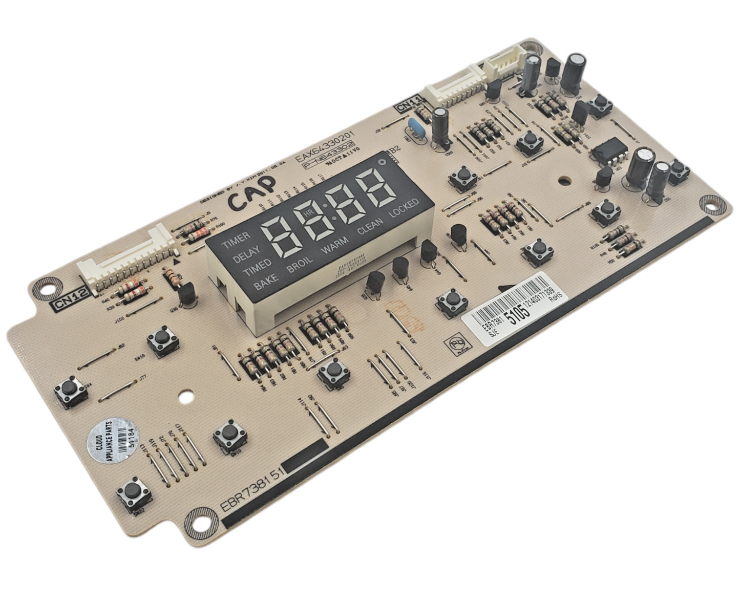 Genuine LG Range Control Board EBR73815105 Same Day Shipping & 60 Days Warranty*