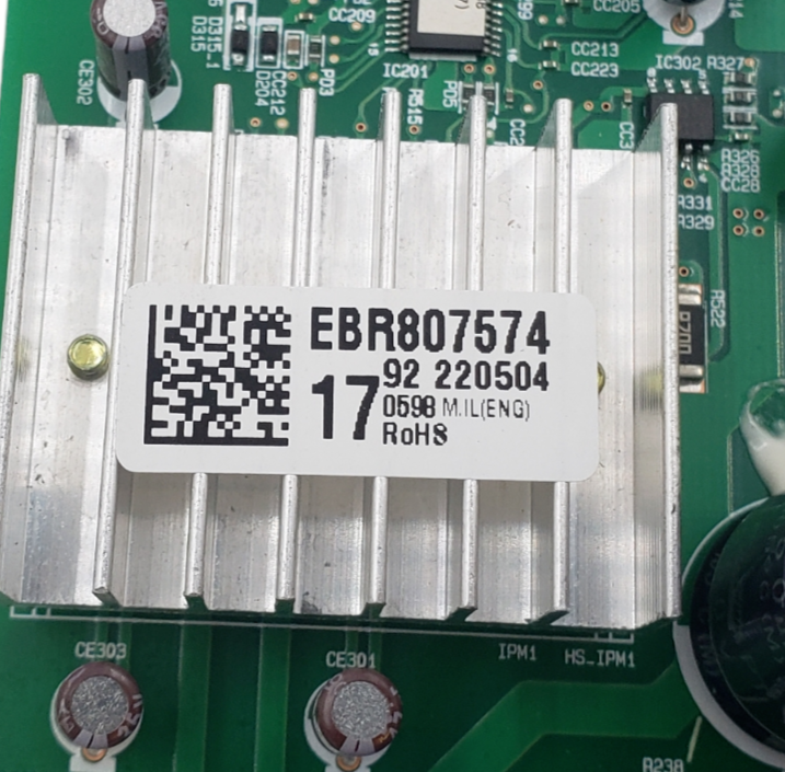 Genuine LG Refrigerator Control EBR80757417 Same Day Shipping & 60 Days Warranty
