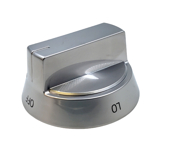 New LG Oven Stainless Knob Assembly AEZ75853702 Same Day Ship & 60 Days Warranty