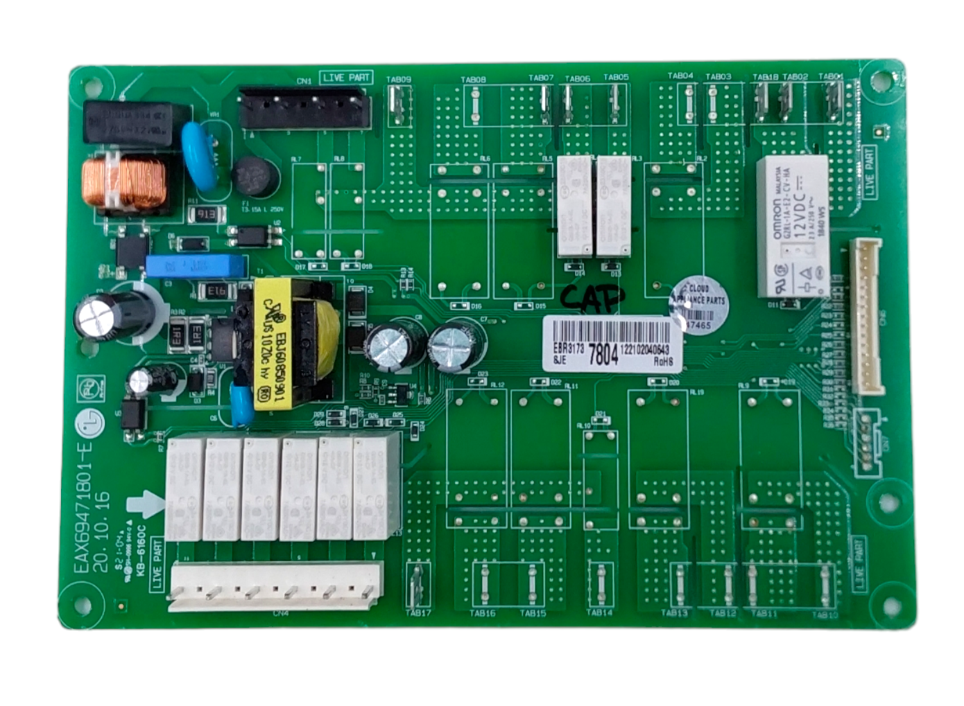 New LG Range Power Control Board EBR31737804  *Same Day Ship & 60 Days Warranty*