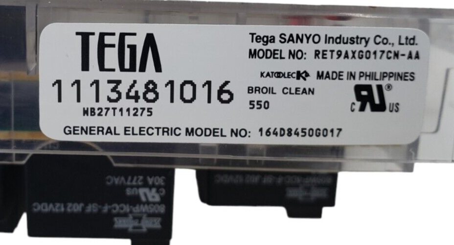 Genuine GE Oven Control Board 164D8450G017 *Same Day Shipping & 60 Days Warranty