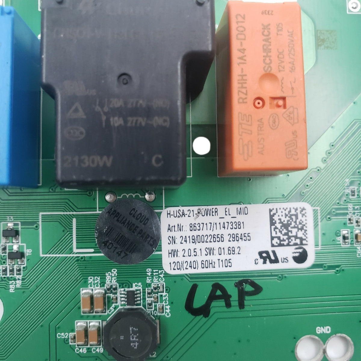 Genuine Hisenses Oven Control Board 11473381 *Same Day Ship & 60 Days Warranty**