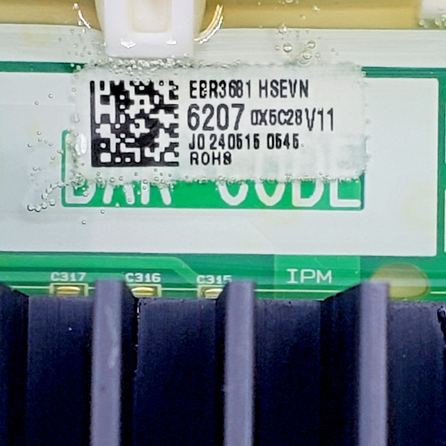 Genuine LG Washer Control Board EBR36816207 Same Day Shipping & 60 Days Warranty