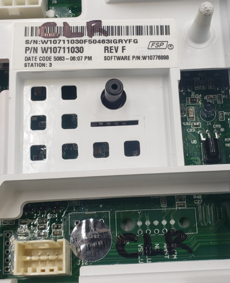 Genuine Whirlpool Washer Control W10711030 Same Day Shipping & *60 Days Warranty