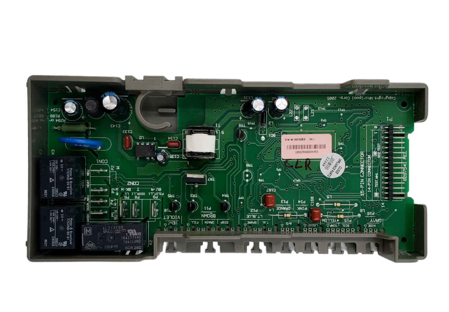 Genuine Whirlpool Dishwasher C. Board W10076350 Same Day Ship & 60 Days Warranty