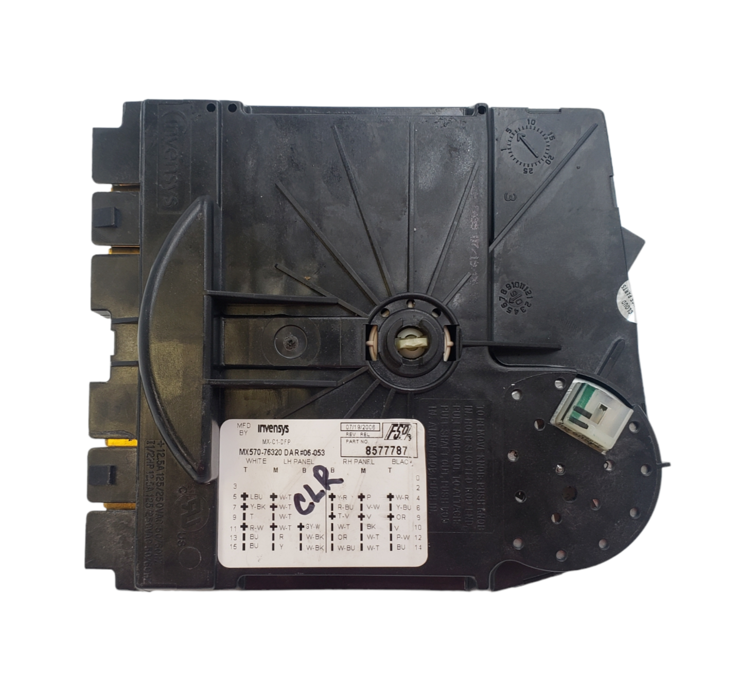 Genuine Whirlpool Washer Timer Assembly 8577787 Same Day Ship & 60 Days Warranty