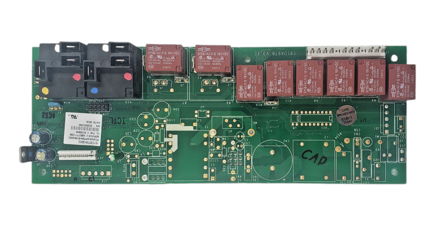 Genuine GE Range Control Board 191D5708G002 Same Day Shipping & 60 Days Warranty