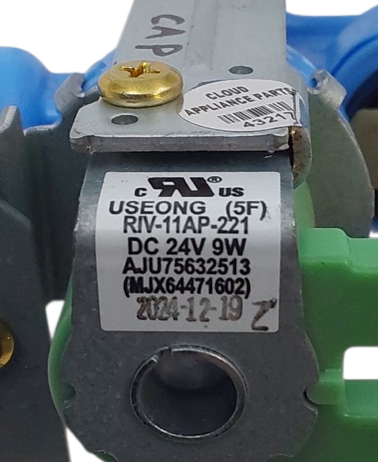 LG New Fridge Water Valve Assembly AJU75632513 *Same Day Ship & 60 Days Warranty