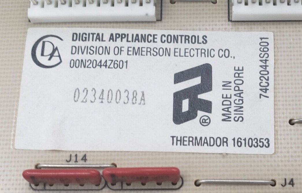 Genuine Thermador Oven Control Board 16-10-353 *Same Day Ship & 60 Days Warranty