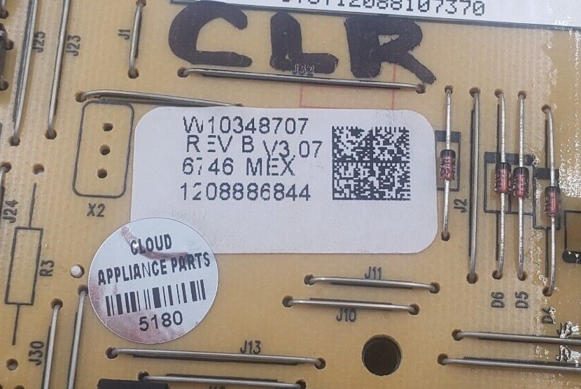Genuine Whirlpool Oven Control Board W10348707 Same Day Ship & *60 Days Warranty