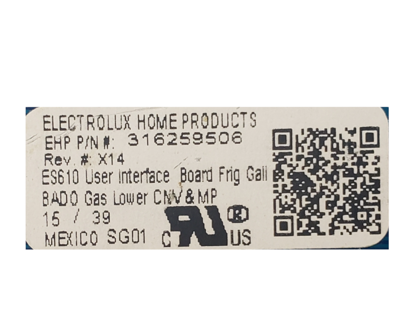 Genuine Frigidaire Oven Control Board 316259506 Same Day Ship & 60 Days Warranty