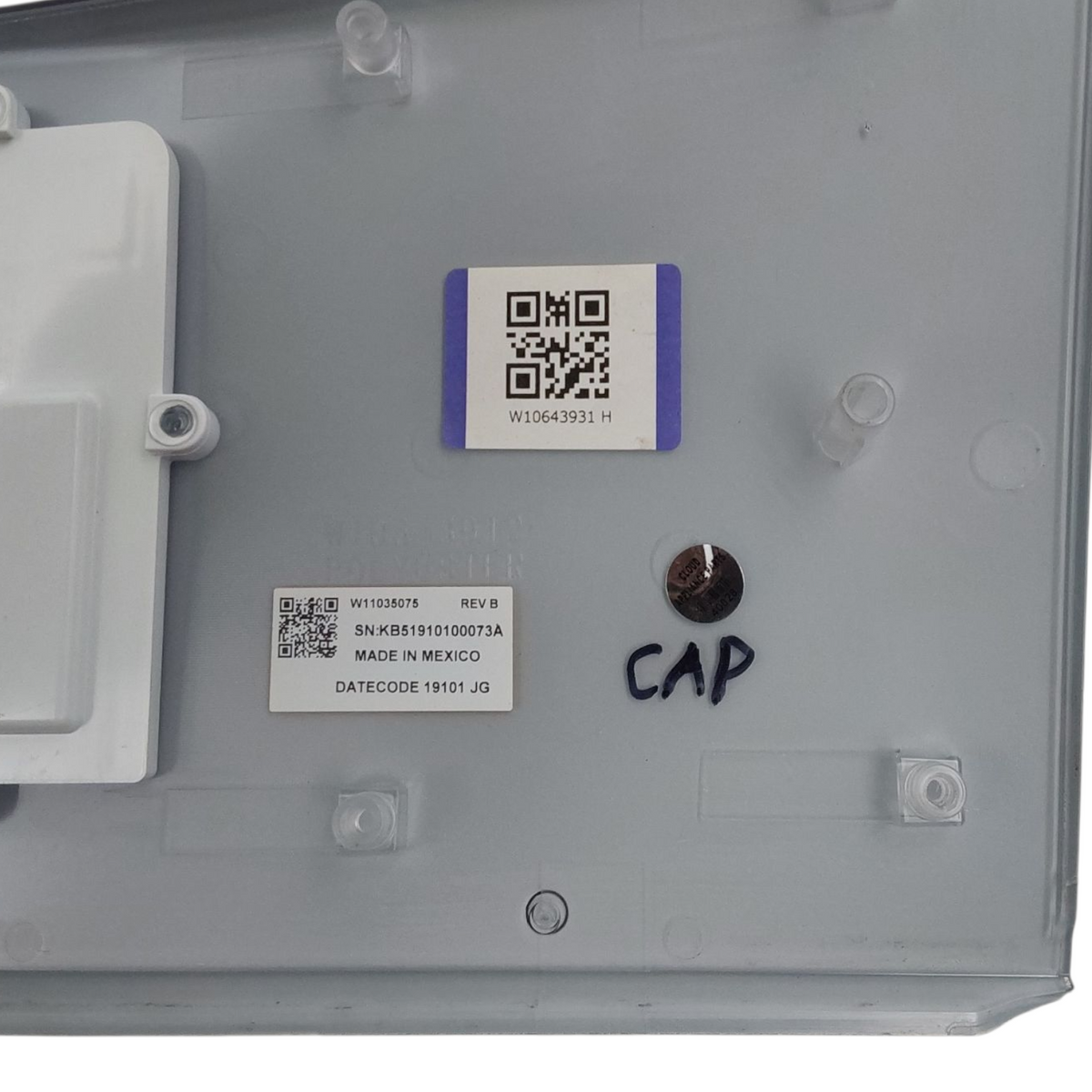 Whirlpool OEM Washer Control Panel W11035075 **Same Day Ship & 60 Days Warranty*
