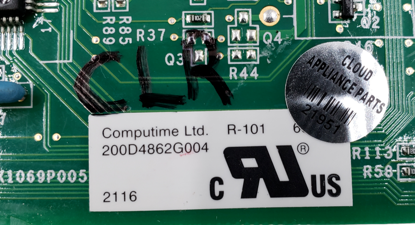 OEM GE Refrigerator Control  Board 200D4862G004 Same Day Ship & 60 Days Warranty