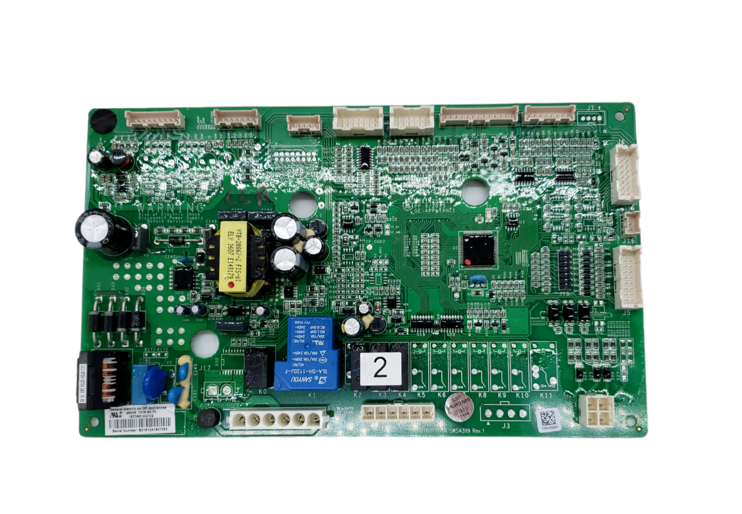 OEM GE Refrigerator Control Board  197D8512G102 Same Day Ship & 60 Days Warranty