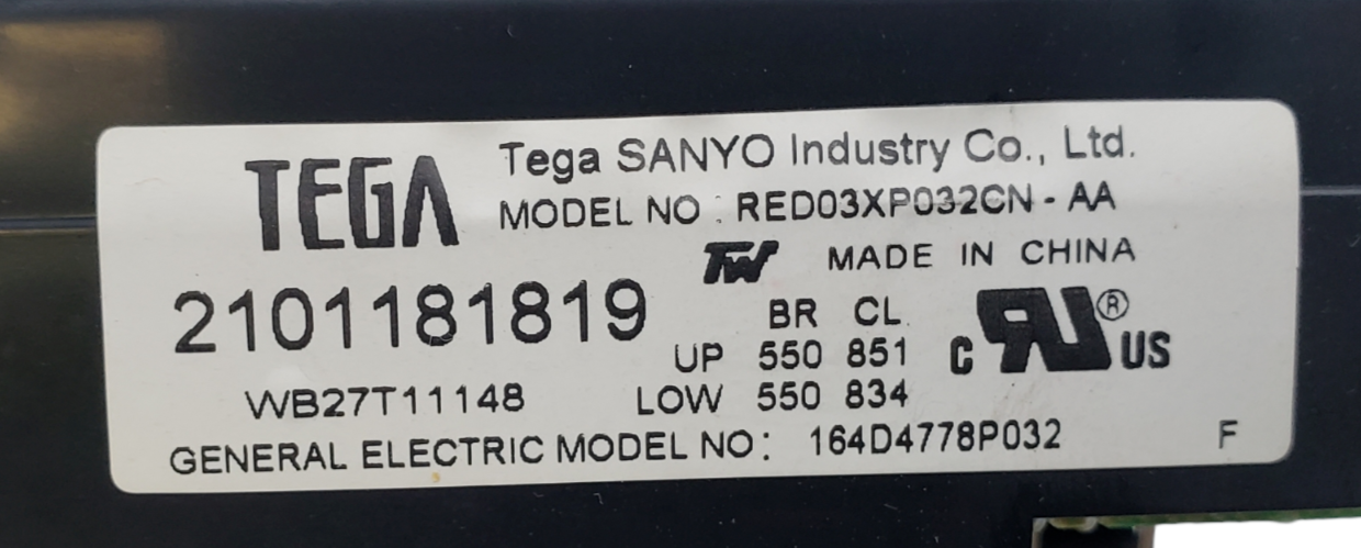 Genuine GE Oven Control Board 164D4778P032 *Same Day Shipping & 60 Days Warranty