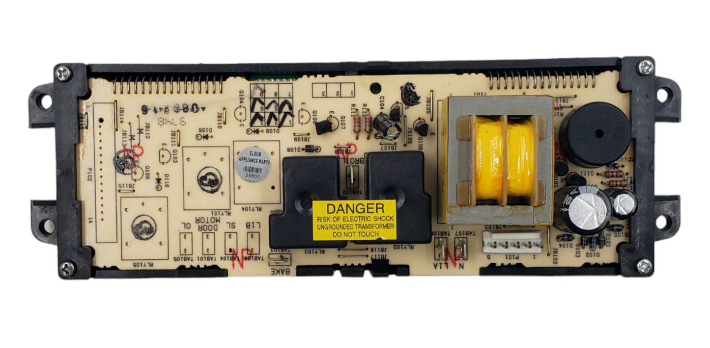 Genuine GE Range Control Board 164D3260P009 Same Day Shipping & 60 Days Warranty