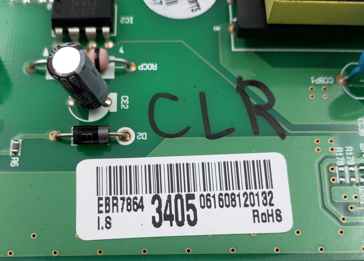 Genuine LG Refrigerator Control EBR78643405 Same Day Shipping & 60 Days Warranty