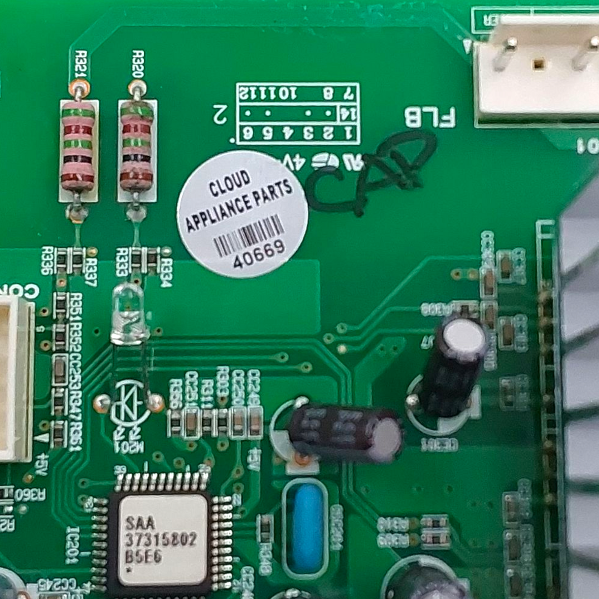 LG Genuine Fridge Control Board EBR78940502 Same Day Shipping & 60 Days Warranty