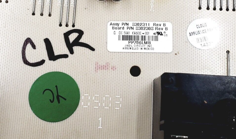 Genuine Whirlpool Oven Control Board 8302311  *Same Day Ship & 60 Days Warranty*
