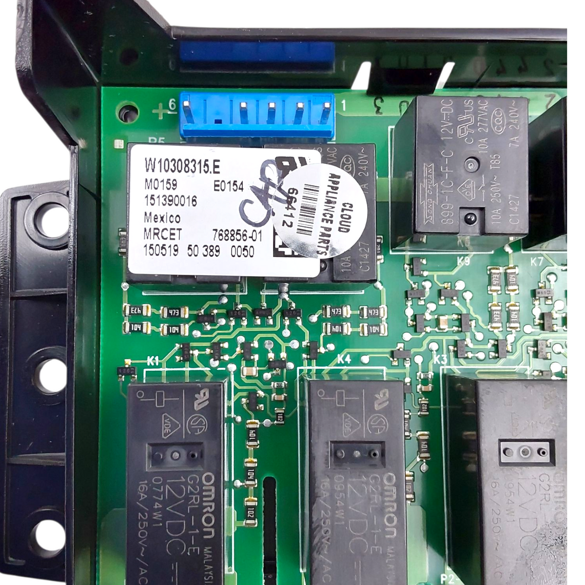Whirlpool Genuine Range Control Board W10308315 Same Day Ship & 60 Days Warranty
