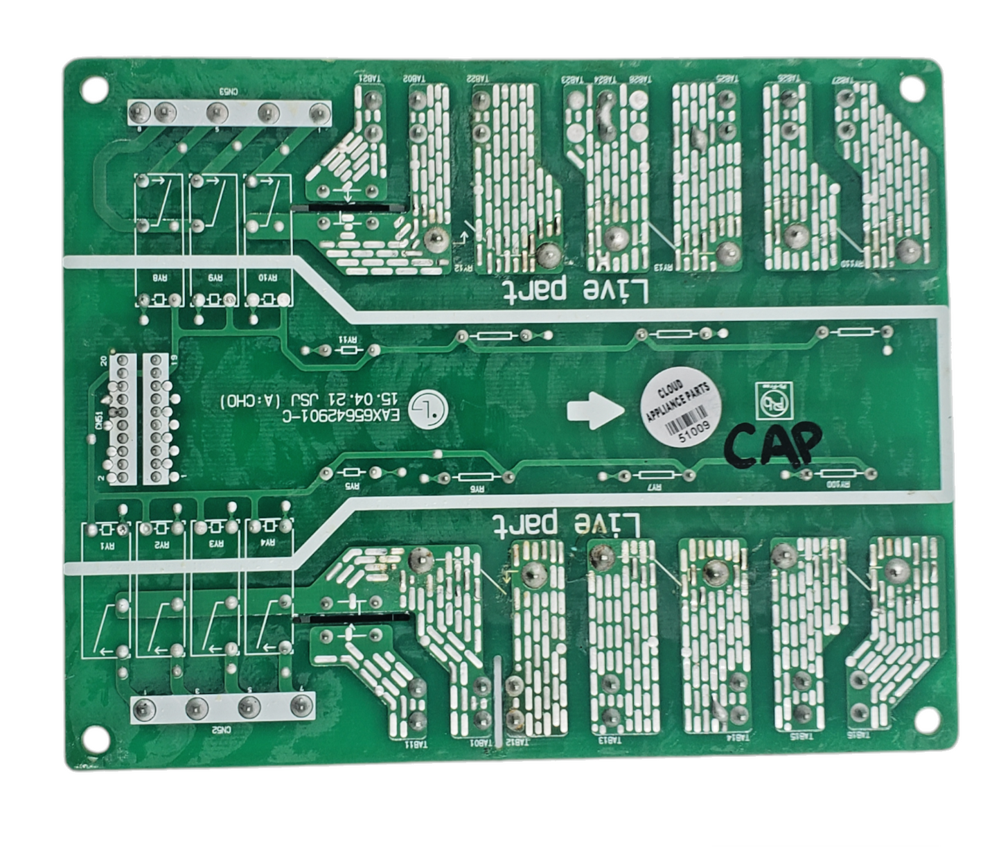 Genuine LG Range Control Board EBR80595410 Same Day Shipping & 60 Days Warranty*