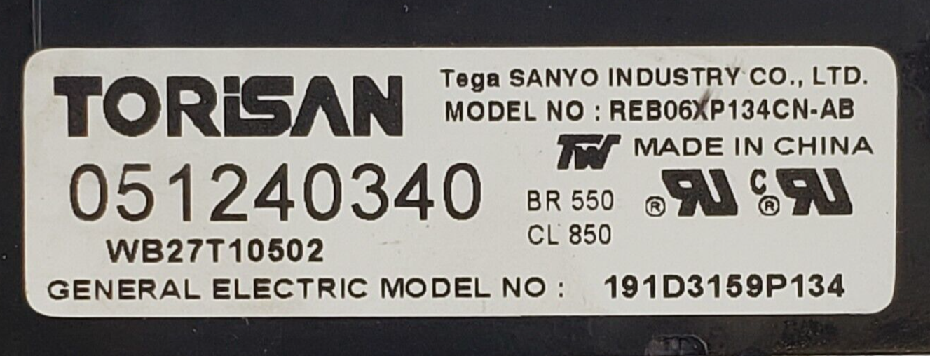 Genuine GE Range Control Board 191D3159P134 Same Day Shipping & 60 Days Warranty