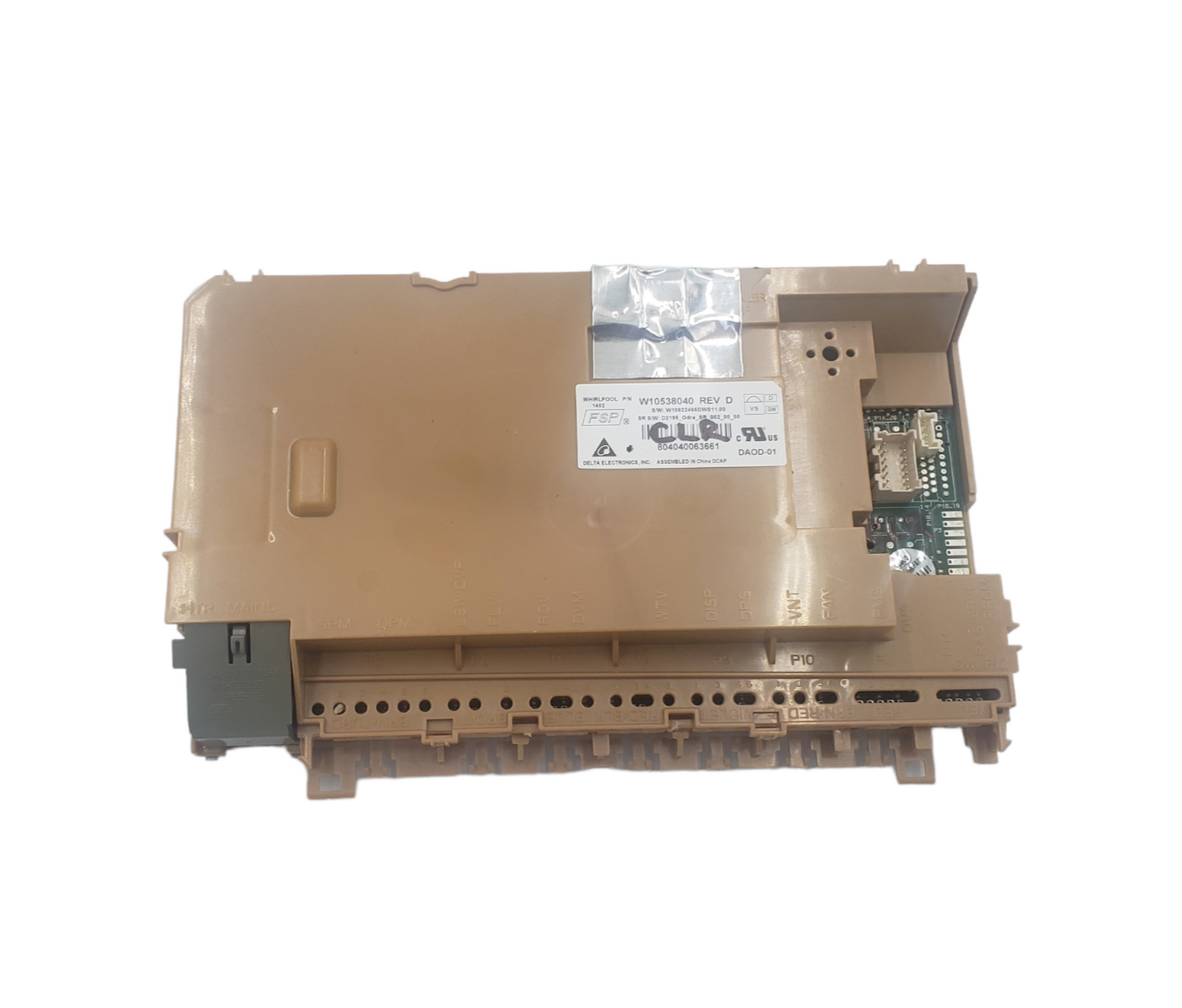 Genuine Whirlpool Dishwasher Control W10538040 *Same Day Ship & 60 Days Warranty