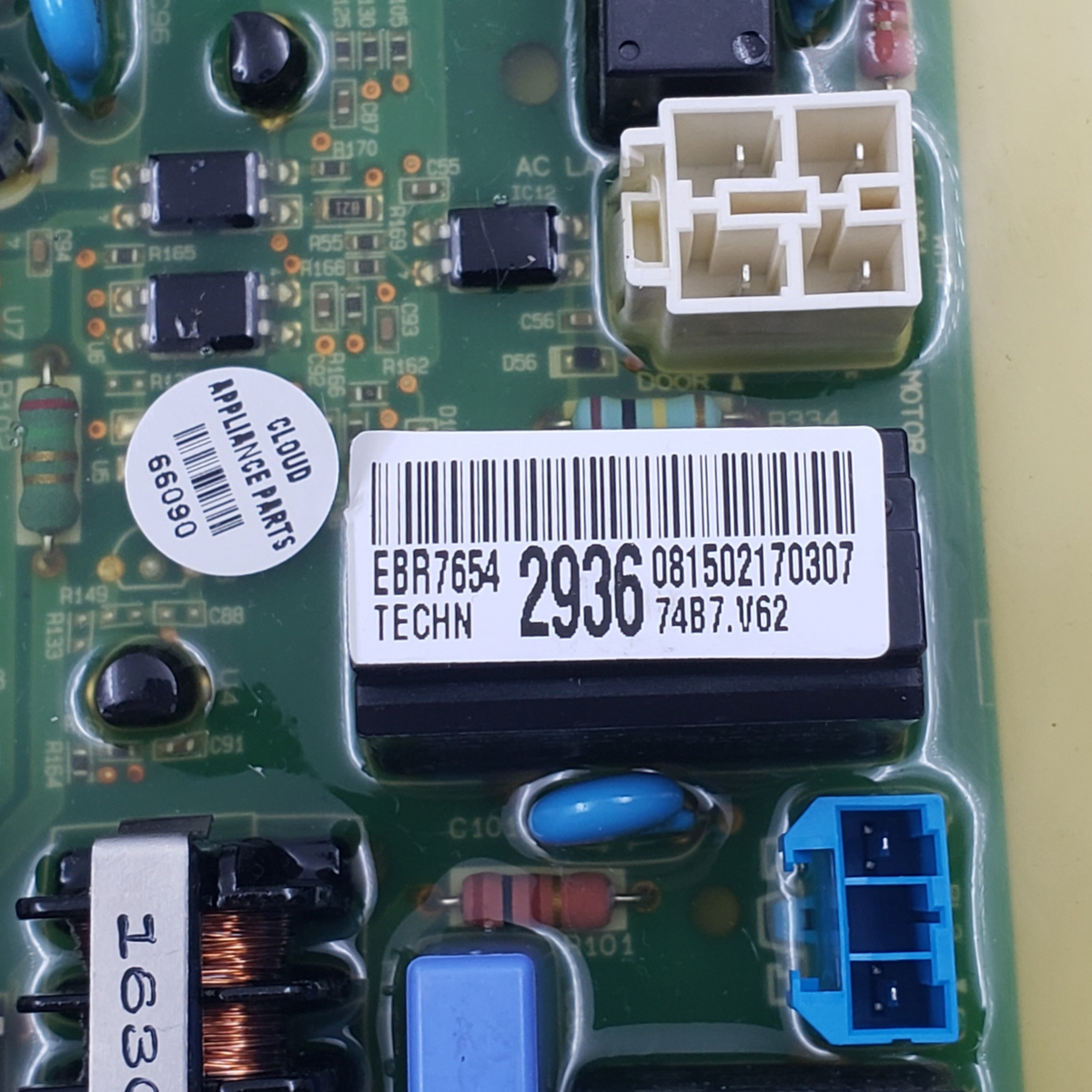 LG Genuine Dryer Control Board EBR76542936  Same Day Shipping & 60 Days Warranty