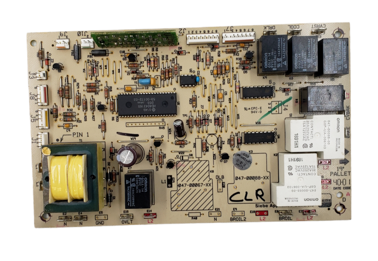 Genuine Whirlpool Range Control Board 209623 Same Day Ship & 60 Days Warranty