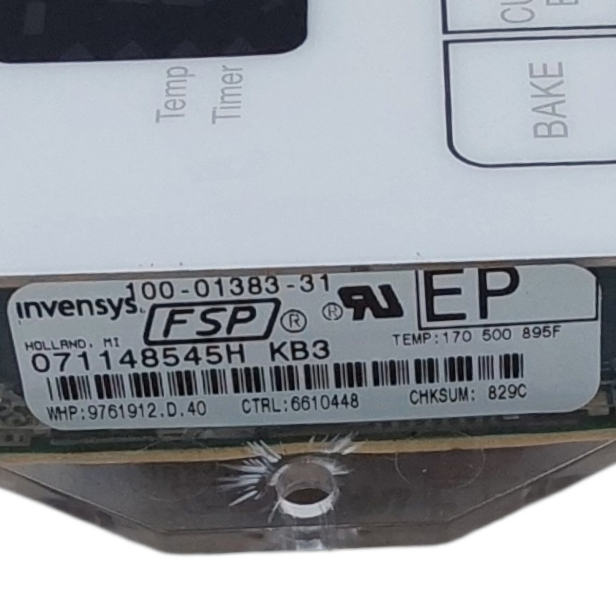 Whirlpool Genuine Range Control Board 9761912 *Same Day Ship & 60 Days Warranty*