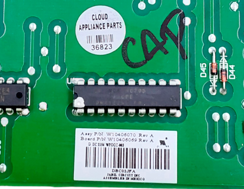 Genuine Whirlpool Oven Control Board W10406070 Same Day Ship & 60 Days Warranty*