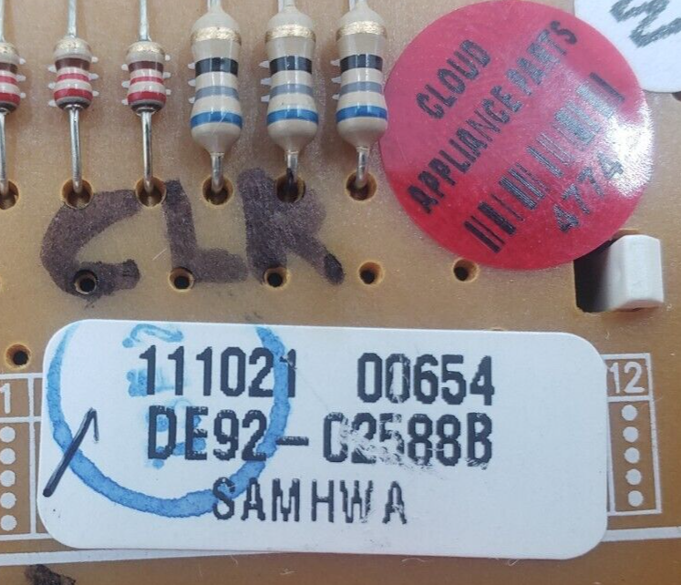 Genuine Samsung Oven Control Board DE92-02588B Same Day Ship & *60 Days Warranty
