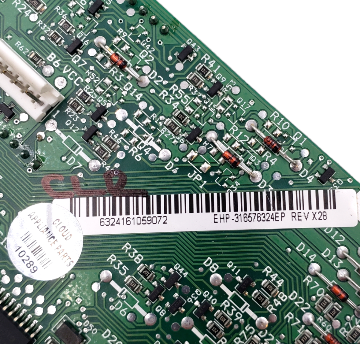 New Frigidaire Range Control Board 316576324  *Same Day Ship & 60 Days Warranty*