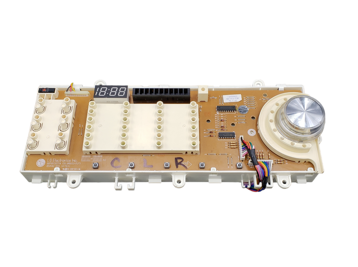 Genuine LG Washer Control Board 6871EC2123A Same Day Shipping & 60 Days Warranty