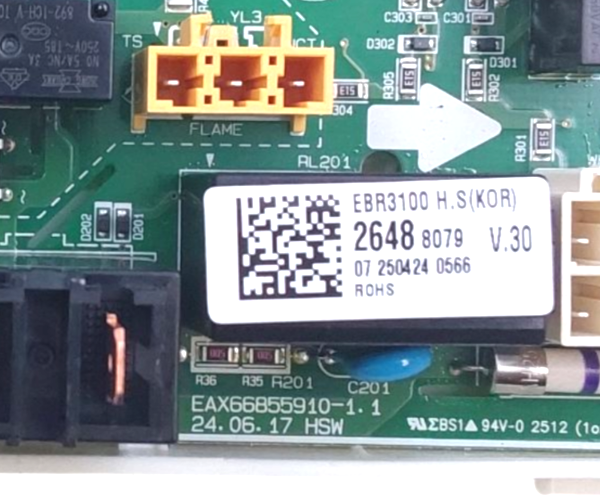 LG New Dryer Control Board EBR31002648 **Same Day Shipping & 60 Days Warranty***