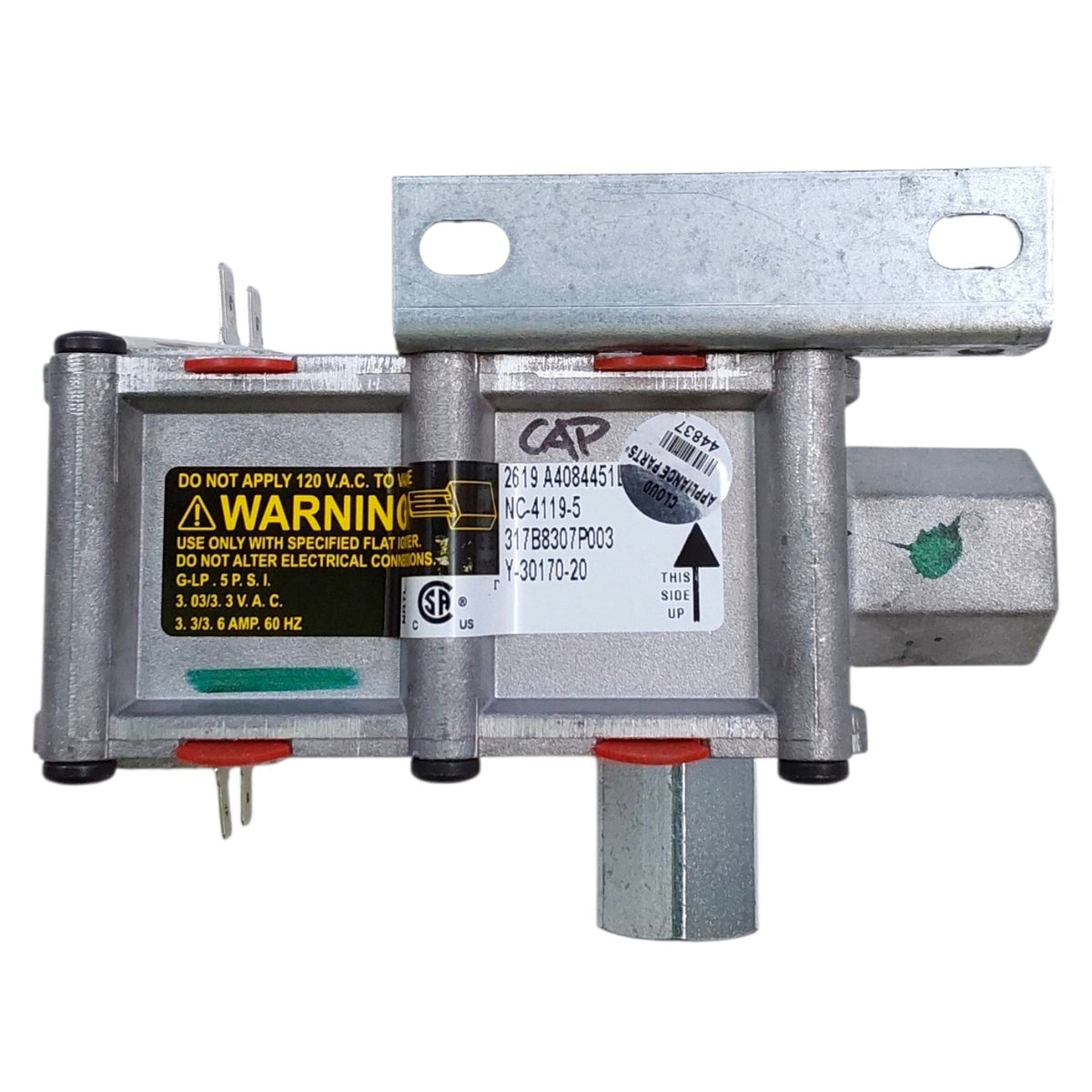 GE New Range Dual Safety Valve 317B8307P003 Same Day Shipping & 60 Days Warranty