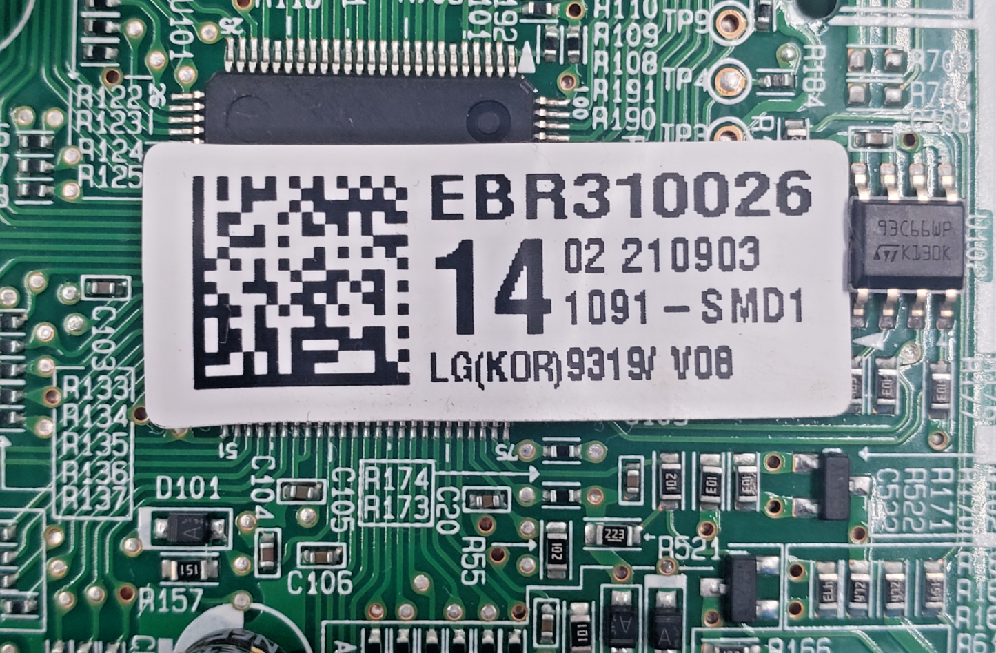 Genuine LG Dryer Control Board EBR31002614 *Same Day Shipping & 60 Days Warranty