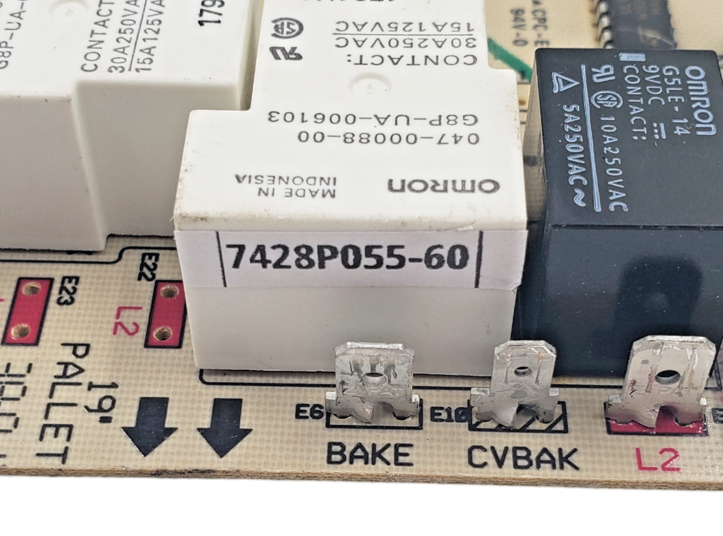 Genuine Whirlpool OvenControl Board 7428P055-60 Same Day Ship & 60 Days Warranty