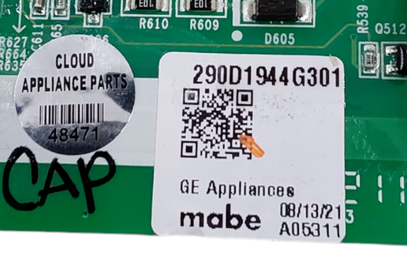 New GE Washer Control Board 290D1944G301 *Same Day Shipping & 60 Days Warranty**
