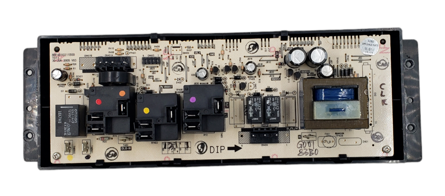 Genuine GE Range Control Board 191D5679G001 Same Day Shipping & 60 Days Warranty