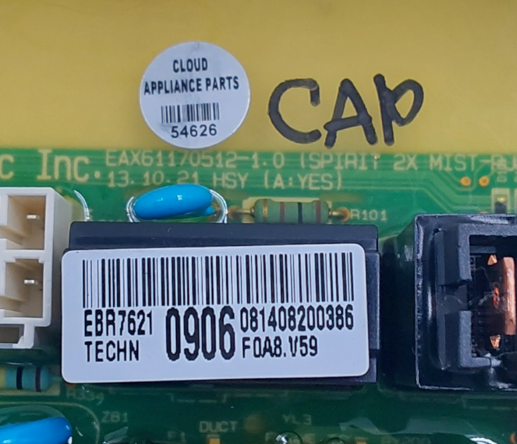 Genuine LG Dryer Control Board EBR76210906 Same Day Shipping & 60 Days Warranty*