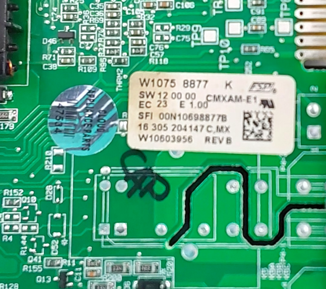 Genuine Whirlpool Oven Control Board W10758877 Same Day Ship & 60 Days Warranty*