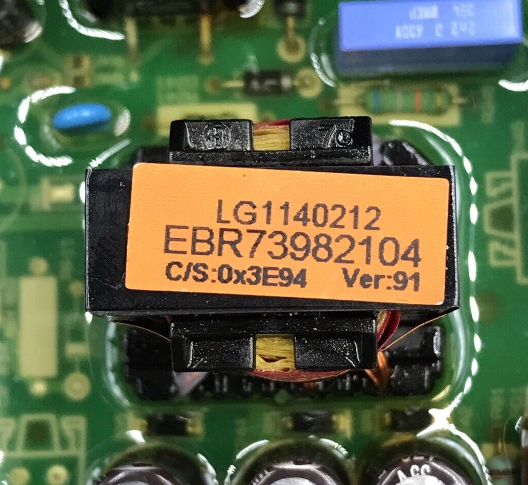 Genuine LG Washer Control Board EBR73982104 Same Day Shipping & 60 Days Warranty