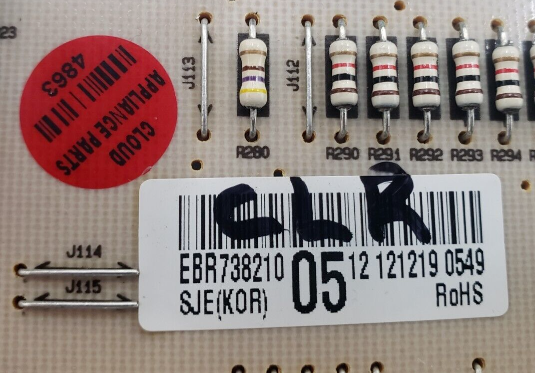 Genuine LG Range Oven Control Board EBR73821005 Same Day Ship & 60 Days Warranty