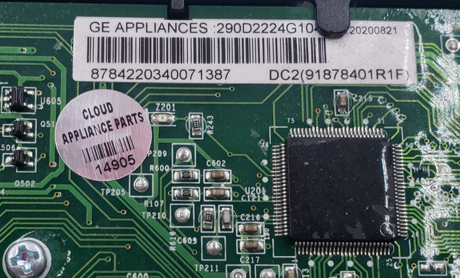 Genuine GE Washer Control Board 290D2224G104 **Same Day Ship & 60 Days Warranty*