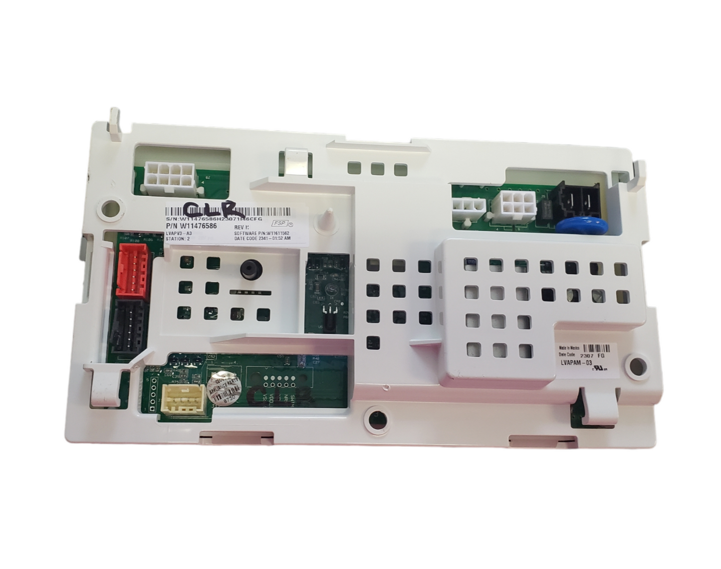 Genuine Whirlpool Washer Control W11476586 Same Day Shipping & *60 Days Warranty