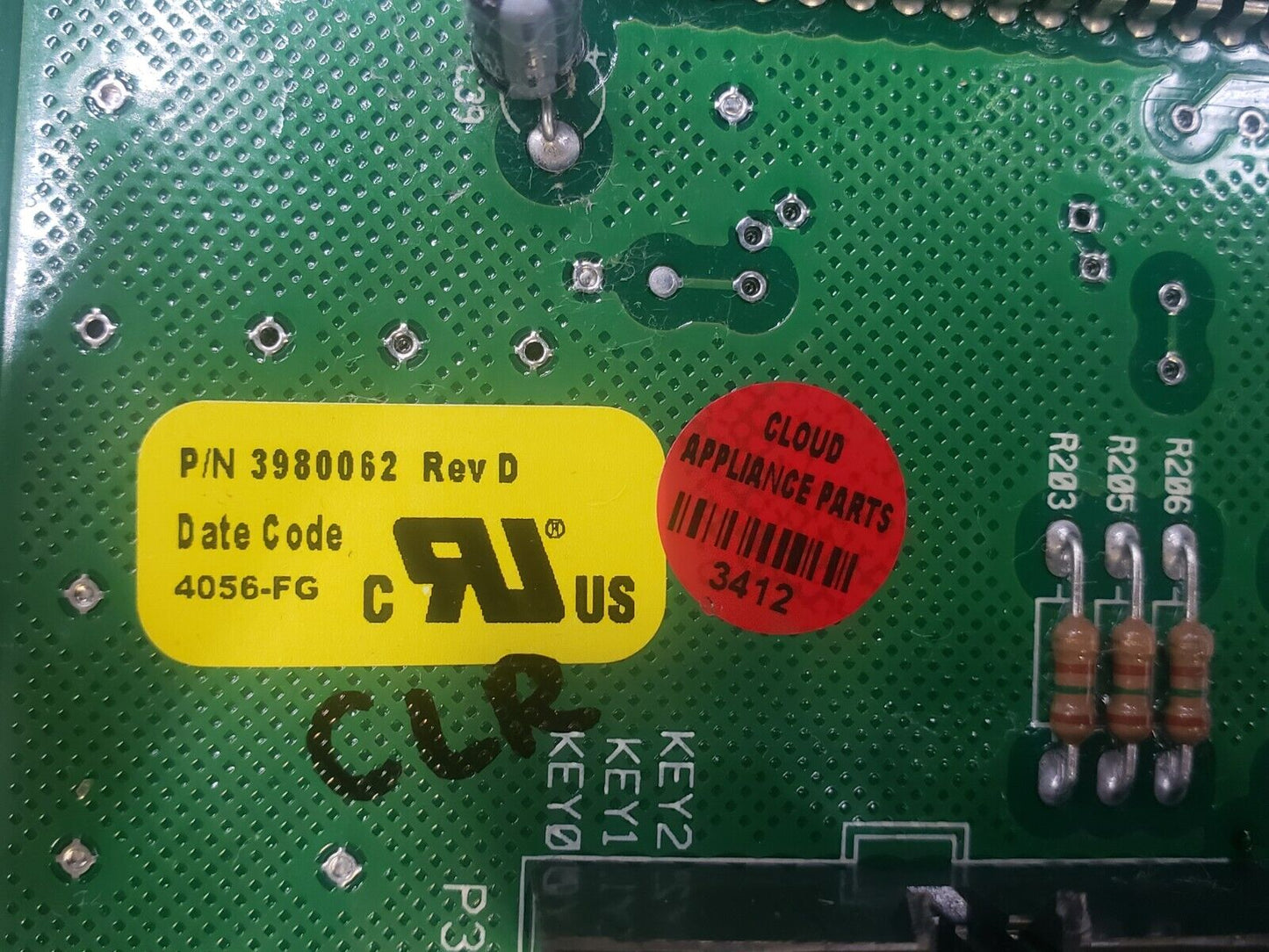 Genuine Whirlpool Dryer Control Board 3980062 Same Day Ship & 60** Days Warranty
