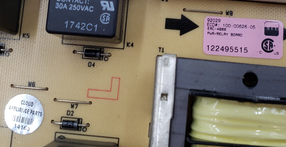 Genuine Dacor Control Board 100-00626-05 **Same Day Shipping & 60 Days Warranty*