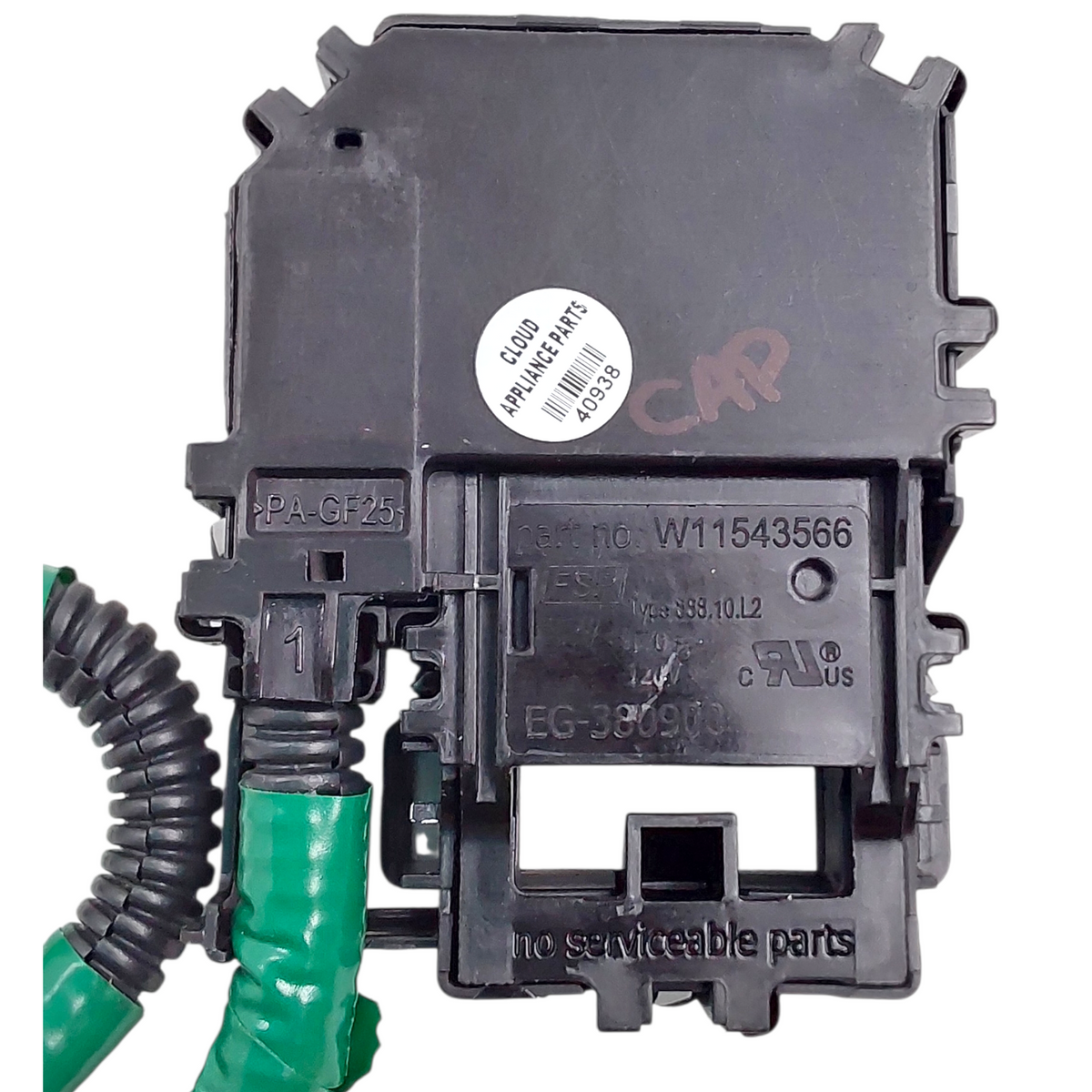 Whirlpool New Washer Lid Lock Assy W11543566 **Same Day Ship & 60 Days Warranty*